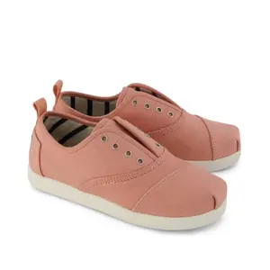 Zapatillas de chica Toms Cordones Plus