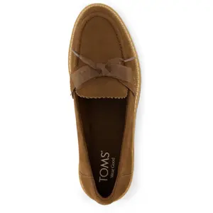 Women's leather loafers Toms Cara Bow image-3