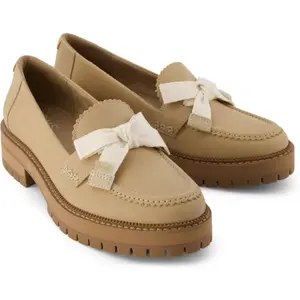 Women's leather loafers Toms Cara Bow image-2