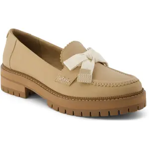 Women's leather loafers Toms Cara Bow image-1