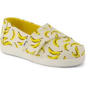 Fun Banana Print Baby Espadrilles Toms Classic image-1