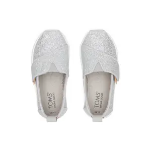Baby glitter espadrilles Toms Alpargata image-2