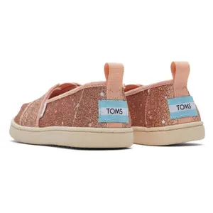 Girl's sequined espadrilles Toms Alpargata image-2