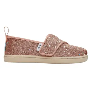 Baby glitter espadrilles Toms Alpargata image-0