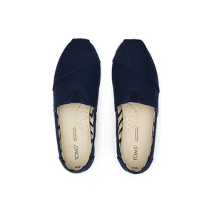 Women's wide-cut espadrilles in recycled cotton canvas Toms Alpargata image-3