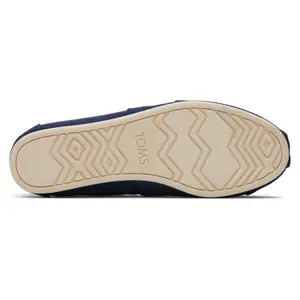 Women's wide-cut espadrilles in recycled cotton canvas Toms Alpargata image-4