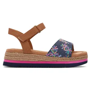 Girl's floral sandals Toms Diana image-0