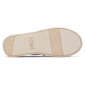 Espadrilles with woven stripes for kids Toms Alpargata image-4