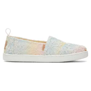 Espadrilles ombre floral fille Toms Alpargata image-0