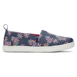 Girl's floral espadrilles Toms Alpargata image-0