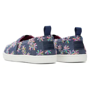 Girl's floral espadrilles Toms Alpargata image-2
