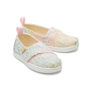 Espadrilles ombre floral bébé Toms Alpargata image-1