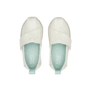 Espadrilles with baby glitter confetti Toms Alpargata image-3