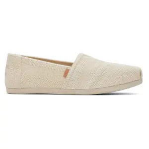 Lniane espadryle damskie Toms Alpargata image-0