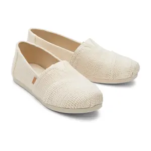 Lniane espadryle damskie Toms Alpargata image-1