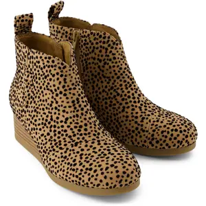 Wedge ankle boots for girls Toms Clare image-1