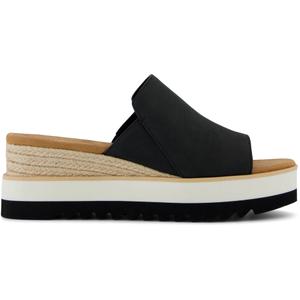 Mules compensées cuir femme Toms Diana