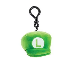 651nin041-porte-cle-enfant-tomy-france-clip-nplush-casquette-luigi-vert-tu