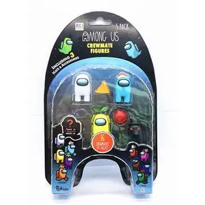 Teammate figurine assortment x5 (1 hidden and 3 accessory) Tomy France Among US image-0