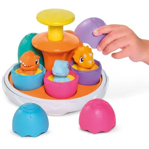 Early-learning games spinning top dino Tomy France image-4