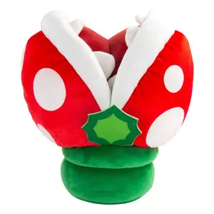 Pelluche Tomy Mario Kart Mocchi-Mocchi Piranha Plant image-0