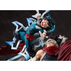 Estatueta em pvc Tomy My Hero Academia Izuku Midoriya vs. Stain image-6