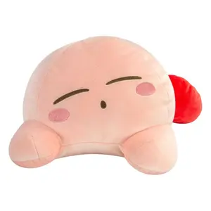 Plush Tomy Kirby Mocchi-Mocchi Point Méga - Kirby Sleeping image-0