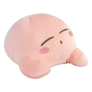 Plush Tomy Kirby Mocchi-Mocchi Point Méga - Kirby Sleeping image-1
