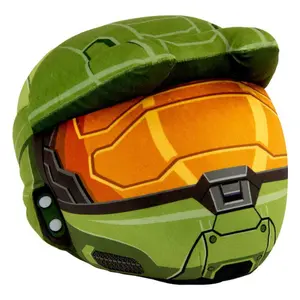 Plush Tomy Mocchi-Mocchi Mega Master Chief Helmet image-0