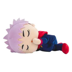 Plush Tomy Jujutsu Kaisen Mocchi-Mocchi Juji Itadori Sleeping image-0