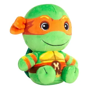 Pelluche Tomy Les Tortues Ninja Mocchi-Mocchi Michelangelo image-2