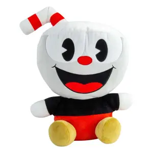 Baby plush toy Tomy Cuphead Mocchi-Mocchi Mega image-0