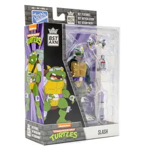 Figurita de colección de las Tortugas Ninja Tomytec BST AXN Slash image-5