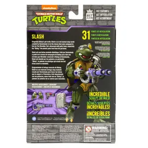 Figurita de colección de las Tortugas Ninja Tomytec BST AXN Slash image-6