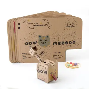 Cardboard building sets - the catapult Tonki image-1