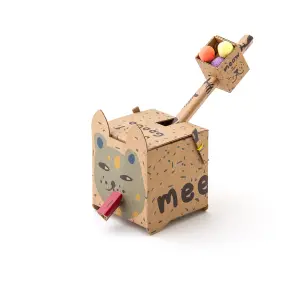 Cardboard building sets - the catapult Tonki image-2