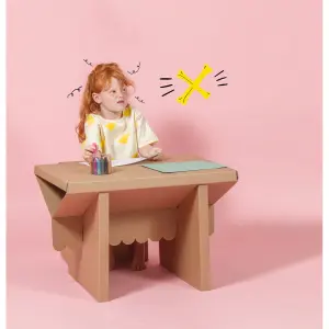 Cardboard building sets - the table Tonki image-1