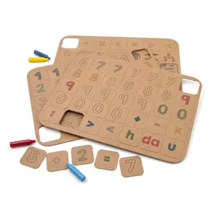 Educational games cardboard number cards Tonki image-0