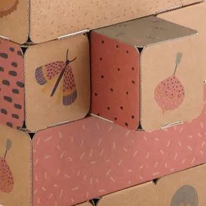 Educational games in super colorful cardboard Tonki Giga Jenga image-2