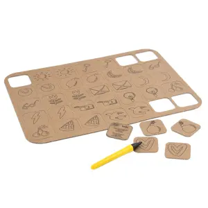 Educational cardboard memory games Tonki image-1