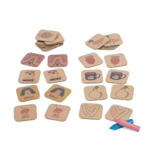 Educational cardboard memory games Tonki image-2
