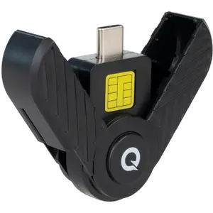 USB-C 2.0 smart card reader TooQ TQR-3011B image-1