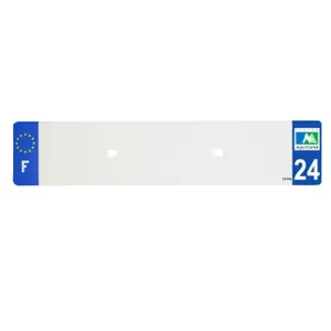 License plate strip for pvc Top Plaq 24 image-0