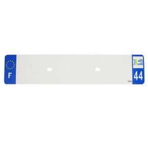 License plate strip for pvc Top Plaq 44
