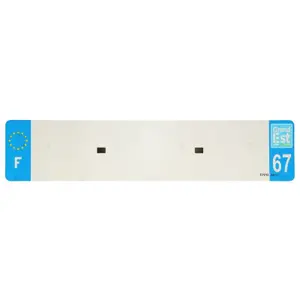 Ζώνη πινακίδας κυκλοφορίας για PVC Top Plaq 67 image-0