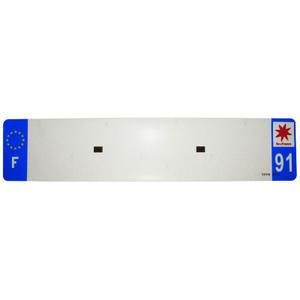 License plate strip for pvc Top Plaq 91