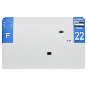 Bande plaque d'immatriculation pvc vierge Top Plaq 22 image-0
