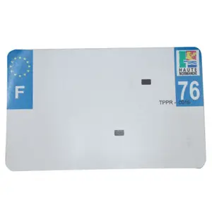 Blanko-PVC-Kennzeichenstreifen Top Plaq 76 image-0