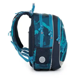 Children's backpack Topgal Lightweight with Fighter Plane Bazi 22014 image-1