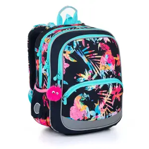 Girl's backpack Topgal Lightweight with Parrots Bazi 23003 image-0